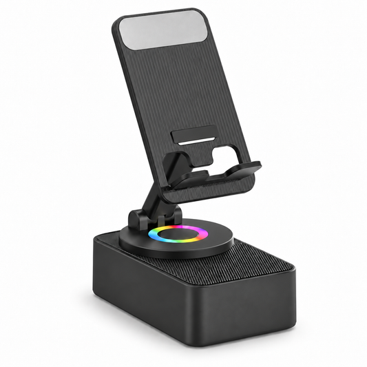 Enceinte Bluetooth avec support de téléphone pliable, vue principale