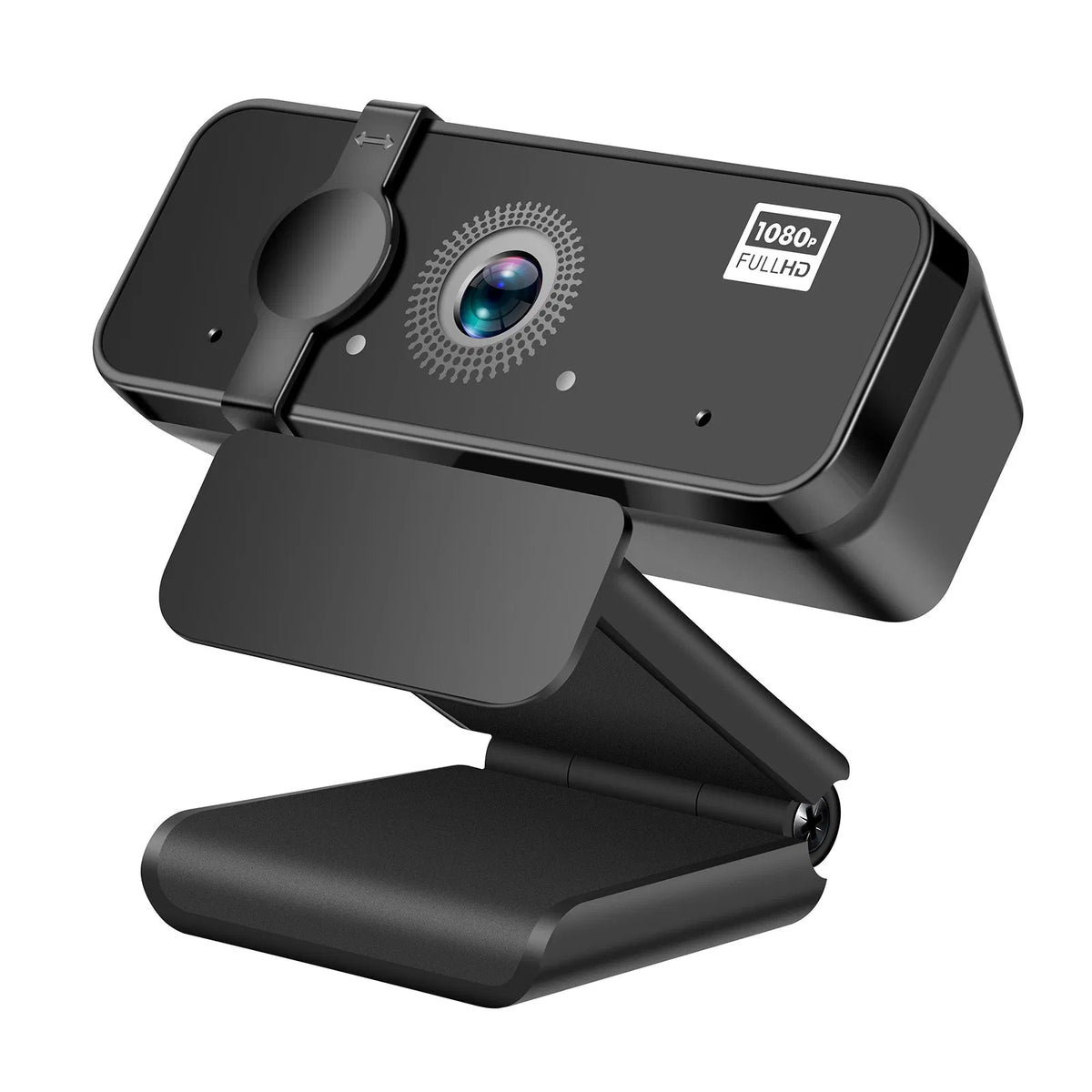 Webcam USB 1080p A35 avec autofocus, noire, vue principale